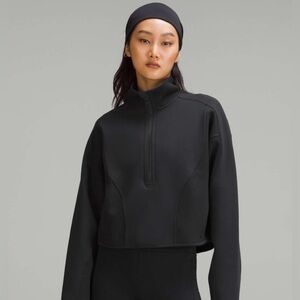 Lululemon Mixed Fabric Half-Zip Pullover, Size S